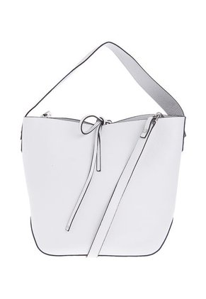 Bolso Blanco-Plateado Calvin Klein