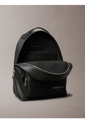 Morral Negro Mono Logo Calvin Klein