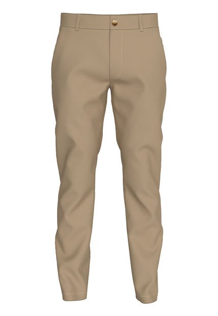 Pantalones Beige Chinos Tapered Calvin Klein