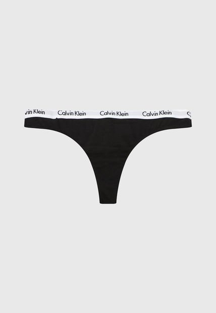 Pantie Negro-Blanco-Gris Calvin Klein