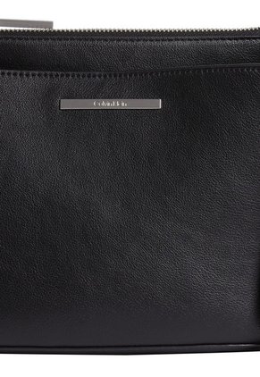 Bolso De Mano Cuero Sintética Mujer Negro Calvin Klein