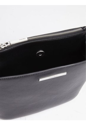 Bolso De Mano Cuero Sintética Mujer Negro Calvin Klein