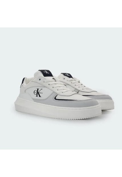Tenis Blanco Chuncky Con Suela Gruesa Calvin Klein