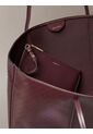 Bolso Café Tote Con Logo Monograma Con Bolsito Calvin Klein de Calvin Klein