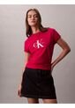 Camiseta Rosada Clásica Con Monograma Estampado Calvin Klein de Calvin Klein