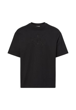 Camiseta Negra Con Logotipo Hero Calvin Klein