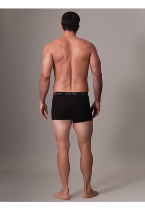 Pack Negro De 3 Boxer Trunk - Cotton Stretch Calvin Klein