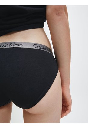 Pantie Negro En Algodón Radiant Tipo Bikini Para Mujer Calvin Klein