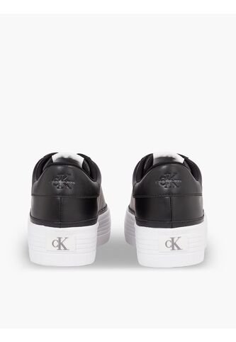 Tenis Perladas De Materiales Reciclados Con Plataforma Mujer Negro Calvin Klein Calvin Klein