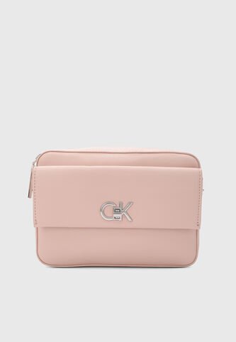 Bolso Manos Libres Calvin Klein Pocket Rosa Nude Calvin Klein