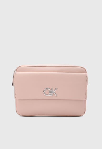 Bolso Manos Libres Calvin Klein Pocket Rosa Nude