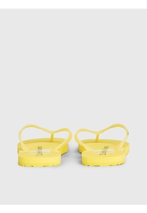 Sandalias Amarillo De Playa Con Monologo Calvin Klein