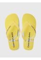 Sandalias Amarillo De Playa Con Monologo Calvin Klein de Calvin Klein