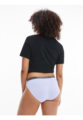 Pantie Bikini Morado En Algodón Calvin Klein