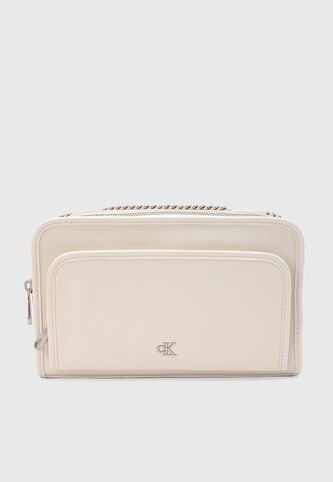 Bolso Manos Libres Calvin Klein Marfil Calvin Klein