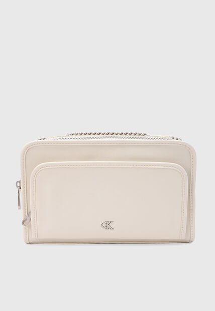 Bolso Manos Libres Calvin Klein Marfil