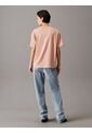 Camiseta Beige Holgada Con Monograma Calvin Klein de Calvin Klein