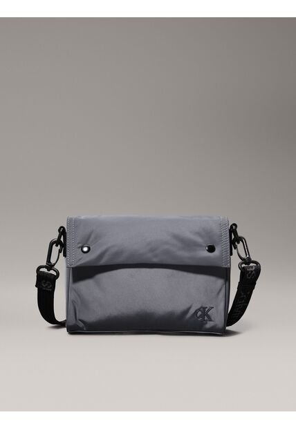 Bolso Azul Cruzado Ultralight Con Solapa Calvin Klein