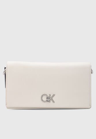 Bolso Manos Libres Calvin Klein Marfil Calvin Klein