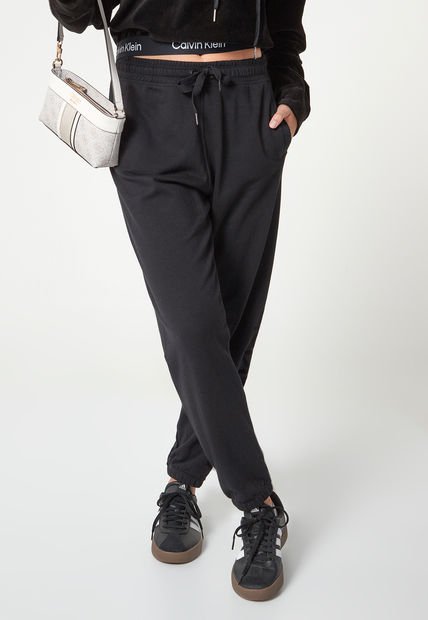 Pantalón Sudadera Negro Calvin Klein Performance