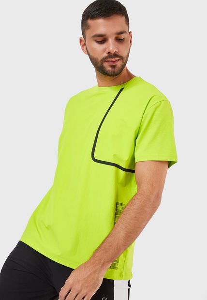 Camiseta Amarillo Neon Calvin Klein