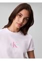 Camiseta Blanco Classic Con Monograma Calvin Klein de Calvin Klein