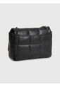 Bolso De Hombro Acolchado Reciclado Mujer Negro de Calvin Klein
