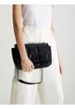 Bolso De Hombro Acolchado Reciclado Mujer Negro de Calvin Klein