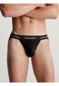 Pack Negro De 3 Suspensorios - Cotton Stretch Calvin Klein de Calvin Klein