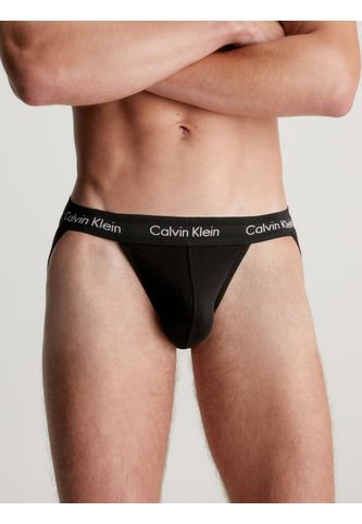 Pack Negro De 3 Suspensorios - Cotton Stretch Calvin Klein Calvin Klein