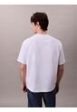 Camiseta Blanca Con Logotipo Hero Calvin Klein de Calvin Klein