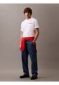 Camiseta Blanca Vert Logo Graphic Crewneck Calvin Klein de Calvin Klein