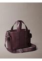Tote Marrón Bag Pequeño De Jacquard Con Logo Calvin Klein de Calvin Klein