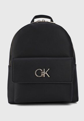 Morral Negro-Dorado Calvin Klein