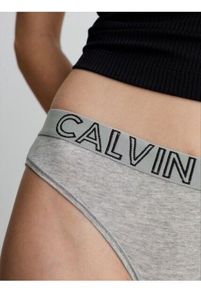 Pantie Gris En Algodón Tipo Bikini Para Mujer Calvin Klein