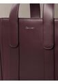 Tote Marrón Bag Pequeño De Jacquard Con Logo Calvin Klein de Calvin Klein