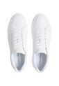 Tenis Blanco Con Suela Gruesa Y Estampado De Monograma En Relieve Calvin Klein de Calvin Klein