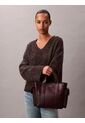Tote Marrón Bag Pequeño De Jacquard Con Logo Calvin Klein de Calvin Klein