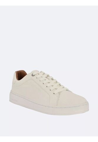 Tenis Blanco De Corte Bajo Con Suela De Plataforma Calvin Klein Calvin Klein