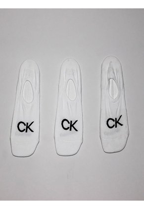 Paquete De 3 Medias Con Logo Mujer Blanco