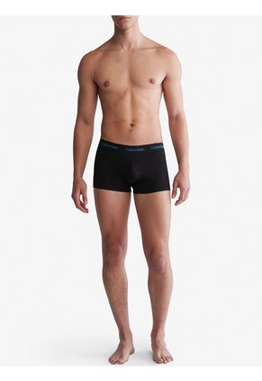 Pack Negro De 3 Boxer Low Rise Trunk - Cotton Stretch Calvin Klein