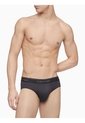 3 Pack De Calzoncillos Negros En Microfibra Hip Brief Calvin Klein de Calvin Klein