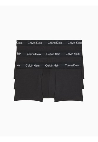 3 Pack De Boxer Negros Low Rise Trunk En Algodón Calvin Klein Calvin Klein