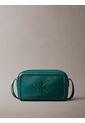 Bolso Azul Cruzado Con Logo Monograma Grabado Calvin Klein de Calvin Klein