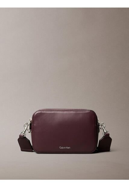Bolso Marrón Cruzado Convertible De 2 Tiras Calvin Klein