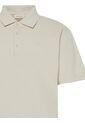 Polo Beige Relaxed De Manga Corta Con Tejido De Canalé Calvin Klein de Calvin Klein