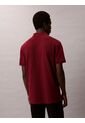 Polo Rojo Clásico De Piqué De Algodón Calvin Klein de Calvin Klein