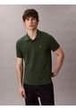 Polo Verde Clásico De Piqué De Algodón Calvin Klein de Calvin Klein