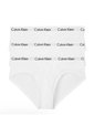 3 Pack De Calzoncillo Blanco Algodón Hip Brief Calvin Klein de Calvin Klein