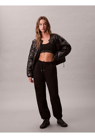 Pantalón Negro De Chándal Holgado De Felpa De Gran Calidad Calvin Klein Calvin Klein